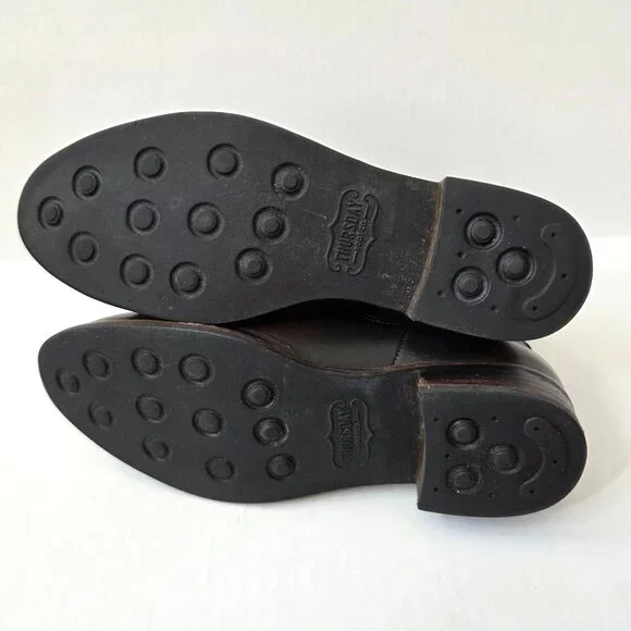 Thursday Boot Co Womens 9 Brown Duchess Chelsea Black Coffee Patina Boho Western - Picture 8 of 12